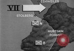 Image of US Army advance through Hurtgen forest Germany, 1944, second 11 stock footage video 65675044555