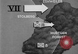 Image of US Army advance through Hurtgen forest Germany, 1944, second 13 stock footage video 65675044555