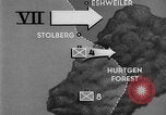 Image of US Army advance through Hurtgen forest Germany, 1944, second 14 stock footage video 65675044555