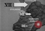 Image of US Army advance through Hurtgen forest Germany, 1944, second 16 stock footage video 65675044555