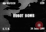 Image bombe du robot Europe, 1944, de la seconde 3 séquences d'archives historiques vidéo 65675044559