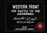 Image of Battles of Ardennes and the Bulge Ardennes Western Front, 1945, second 16 stock footage video 65675044565