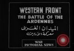Image of Battles of Ardennes and the Bulge Ardennes Western Front, 1945, second 19 stock footage video 65675044565