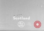 Image of Canadian Canadair Sabre Jets Scotland United Kingdom, 1954, second 1 stock footage video 65675044585