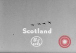 Image of Canadian Canadair Sabre Jets Scotland United Kingdom, 1954, second 3 stock footage video 65675044585