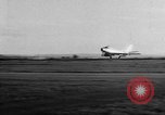 Image of Canadian Canadair Sabre Jets Scotland United Kingdom, 1954, second 20 stock footage video 65675044585
