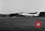 Image of Canadian Canadair Sabre Jets Scotland United Kingdom, 1954, second 21 stock footage video 65675044585
