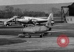 Image of Canadian Canadair Sabre Jets Scotland United Kingdom, 1954, second 25 stock footage video 65675044585