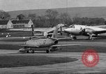 Image of Canadian Canadair Sabre Jets Scotland United Kingdom, 1954, second 27 stock footage video 65675044585