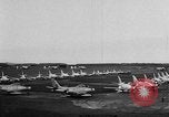 Image of Canadian Canadair Sabre Jets Scotland United Kingdom, 1954, second 36 stock footage video 65675044585