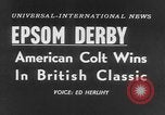 Standbild Keith Lester Piggott Epsom-downs-England, 1954, aus Sekunde 6 historischem Filmmaterial Videoclip 65675044588