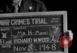 Image les procès pour crimes de guerre Tokyo Japon, 1948, de la seconde 4 séquences d'archives historiques vidéo 65675044598