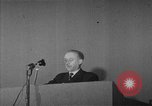 Image of Communist meeting in Paris at end of World War 2 France, 1945, second 39 stock footage video 65675044601