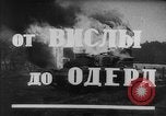 Image Offensive de l'Armée rouge sur la Vistule et l'Oder Pologne, 1945, de la seconde 8 séquences d'archives historiques vidéo 65675044602