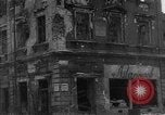 Image La ville de Varsovie détruite pendant la Seconde Guerre mondiale Varsovie Pologne, 1945, de la seconde 16 séquences d'archives historiques vidéo 65675044604