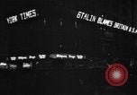 Image of New York Times building marquee New York City USA, 1948, second 14 stock footage video 65675044605
