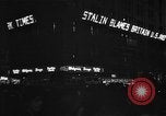 Image of New York Times building marquee New York City USA, 1948, second 15 stock footage video 65675044605
