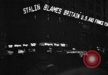 Image of New York Times building marquee New York City USA, 1948, second 19 stock footage video 65675044605