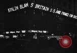 Image of New York Times building marquee New York City USA, 1948, second 21 stock footage video 65675044605