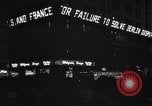 Image of New York Times building marquee New York City USA, 1948, second 31 stock footage video 65675044605
