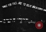 Image of New York Times building marquee New York City USA, 1948, second 34 stock footage video 65675044605