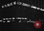 Image of New York Times building marquee New York City USA, 1948, second 40 stock footage video 65675044605