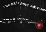 Image of New York Times building marquee New York City USA, 1948, second 41 stock footage video 65675044605