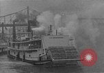 Standbild Präsident und Frau Herbert Hoover an Bord USA Greenbrier Dampf schiff Saint Louis Missouri USA, 1929, aus Sekunde 23 historischem Filmmaterial Videoclip 65675044613