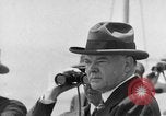 Image of President Herbert Hoover Atlantic Ocean, 1930, second 58 stock footage video 65675044616