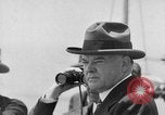 Image of President Herbert Hoover Atlantic Ocean, 1930, second 59 stock footage video 65675044616
