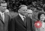 Image of President Herbert Hoover Washington DC USA, 1930, second 17 stock footage video 65675044617