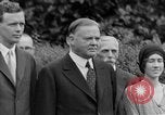 Image of President Herbert Hoover Washington DC USA, 1930, second 18 stock footage video 65675044617