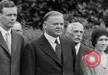 Image of President Herbert Hoover Washington DC USA, 1930, second 23 stock footage video 65675044617