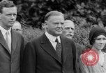 Image of President Herbert Hoover Washington DC USA, 1930, second 24 stock footage video 65675044617