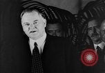 Image of President Herbert Hoover Washington DC USA, 1932, second 38 stock footage video 65675044620