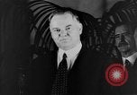 Image of President Herbert Hoover Washington DC USA, 1932, second 39 stock footage video 65675044620