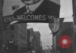Standbild Präsident Herbert Hoover Des Moines Iowa USA, 1932, aus Sekunde 7 historischem Filmmaterial Videoclip 65675044624