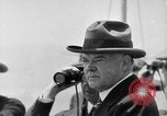 Image of President Herbert Hoover Atlantic Ocean, 1930, second 4 stock footage video 65675044627