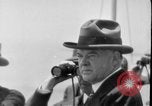 Image of President Herbert Hoover Atlantic Ocean, 1930, second 5 stock footage video 65675044627