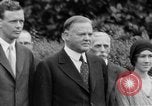 Image of President Herbert Hoover Washington DC USA, 1930, second 19 stock footage video 65675044628