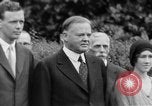 Image of President Herbert Hoover Washington DC USA, 1930, second 20 stock footage video 65675044628