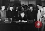 Image of President Herbert Hoover Washington DC USA, 1932, second 18 stock footage video 65675044631