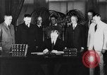 Image of President Herbert Hoover Washington DC USA, 1932, second 21 stock footage video 65675044631