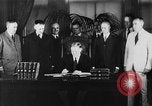 Image of President Herbert Hoover Washington DC USA, 1932, second 23 stock footage video 65675044631