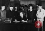 Image of President Herbert Hoover Washington DC USA, 1932, second 29 stock footage video 65675044631