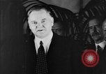 Image of President Herbert Hoover Washington DC USA, 1932, second 37 stock footage video 65675044631