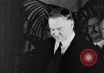Image of President Herbert Hoover Washington DC USA, 1932, second 41 stock footage video 65675044631