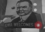 Immagine di Il presidente Herbert Hoover Des Moines Iowa USA, 1932, secondo 3 filmato di repertorio 65675044635