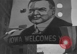 Immagine di Il presidente Herbert Hoover Des Moines Iowa USA, 1932, secondo 4 filmato di repertorio 65675044635