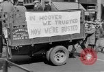 Immagine di Il presidente Herbert Hoover Des Moines Iowa USA, 1932, secondo 54 filmato di repertorio 65675044635